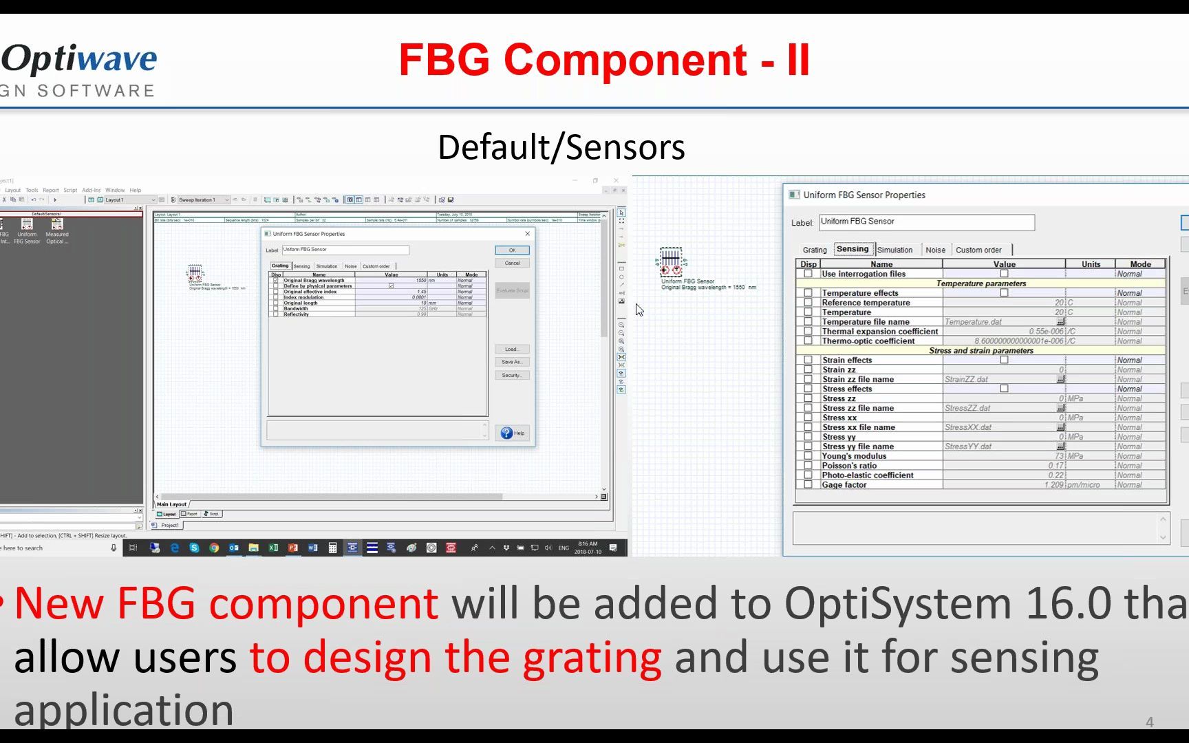 optisystem实现FBG传感器和光纤环行镜sagnac传感器哔哩哔哩bilibili