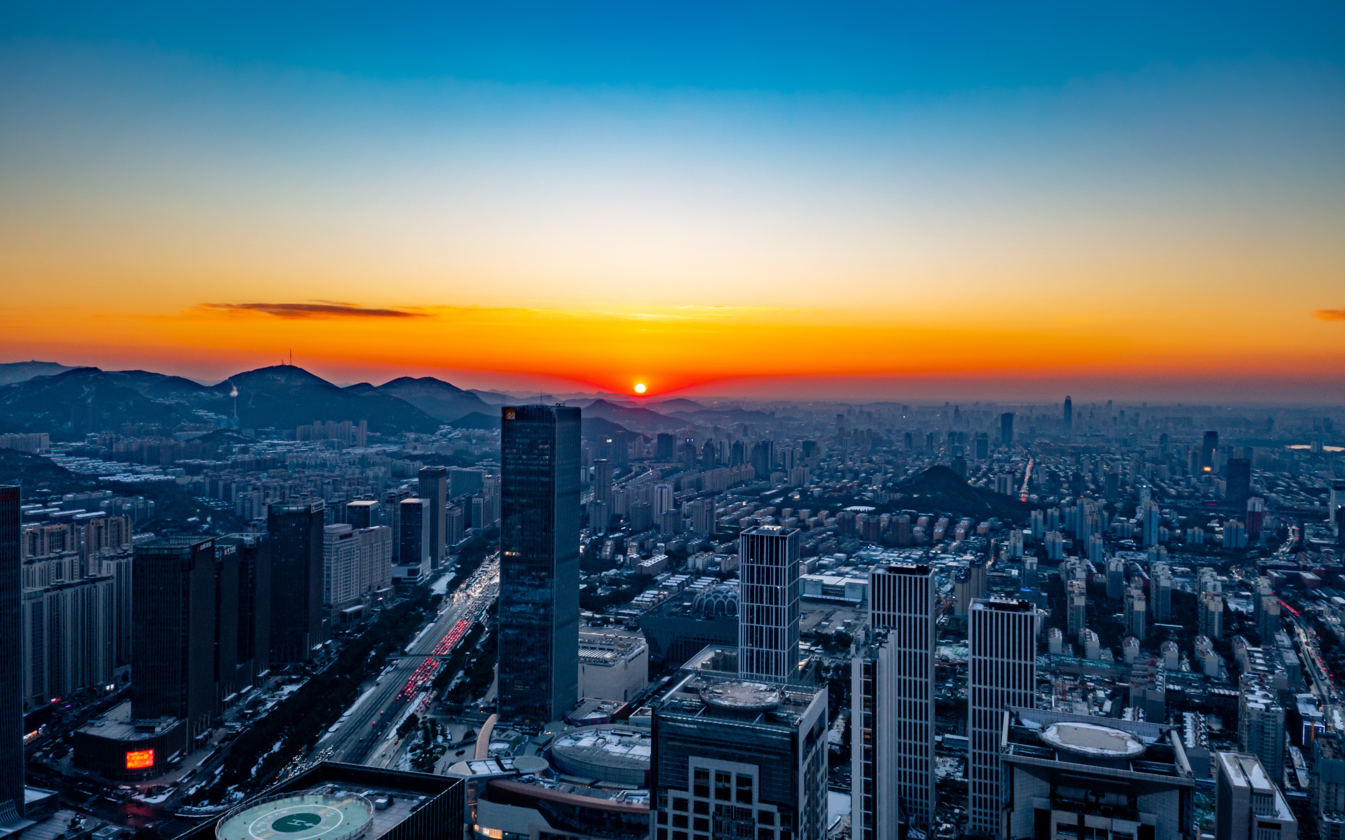 sunset cbd jinan