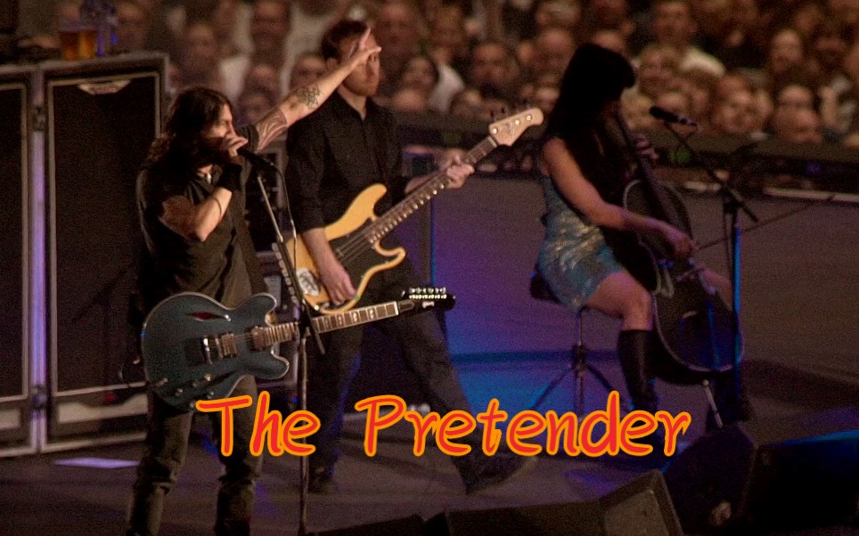 [图]【LIVE】喷火战机(Foo Fighters) - The Pretender  @ 2008年温布利体育场Live