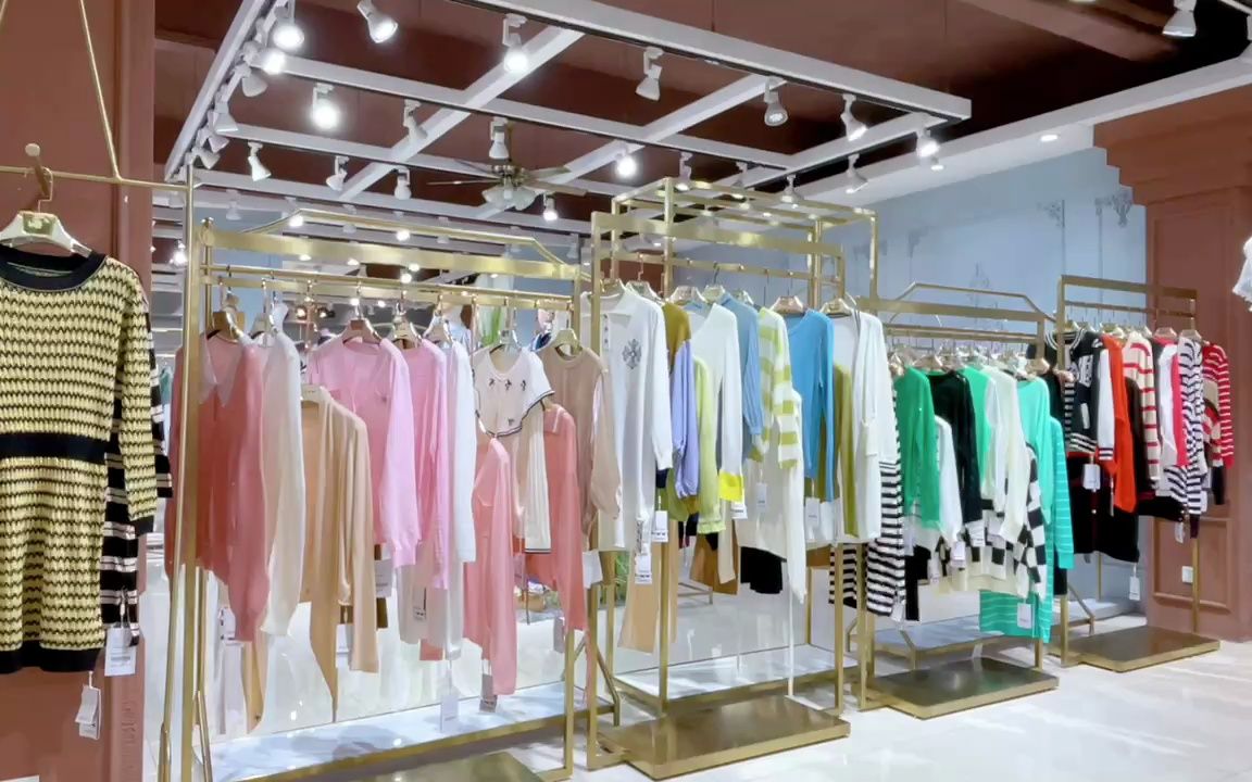 品牌折扣女装mailmara玛丝玛瑞美丽诺绵羊毛毛衣批发实体店高端女装