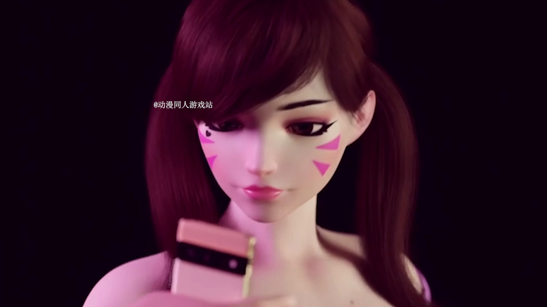 【3d区/作者disckoa】守望先锋dva自拍的名场面