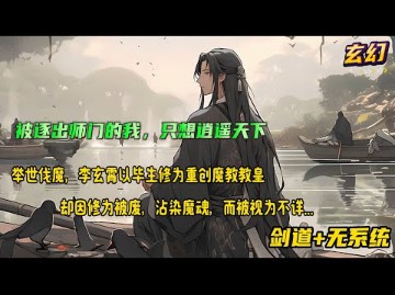 [图]【被逐出师门的我，只想逍遥天下】三十年前，李玄霄剑道冠绝天下。举世伐魔，李玄霄以毕生修为重创魔教教皇。三十年后，却因修为被废，沾染魔魂，而被视为不详