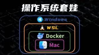 Mac虚拟机, 在Win的Linux子系统的Docker里运行MacOS，操作系统大套娃