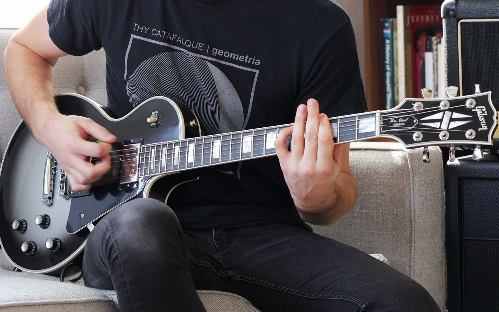 marshall silver jubilee 2555x _ high gain playthrough_哔哩哔哩