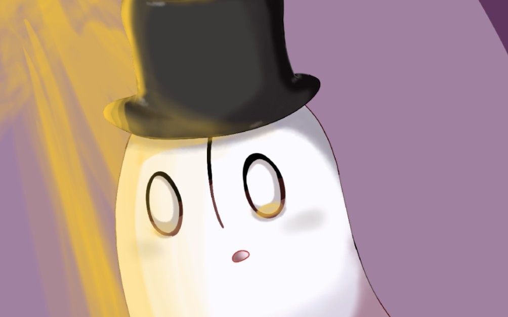 undertale-试着画一下,小幽灵_哔哩哔哩_bilibili