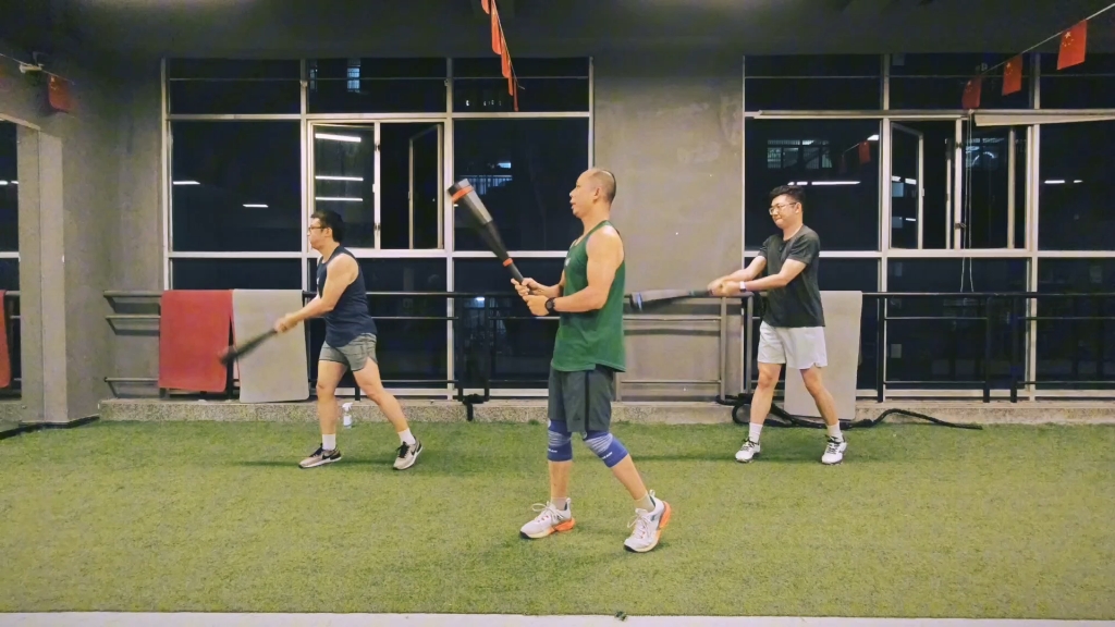 完成度还是可以的[加油]#功能性训练#clubbell#棒铃流动