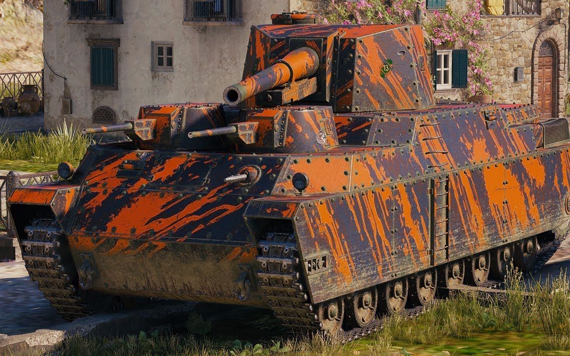 【坦克世界】来啊互相伤害啊 120吨iv型坎帕尼亚5800输出轻取拉德利