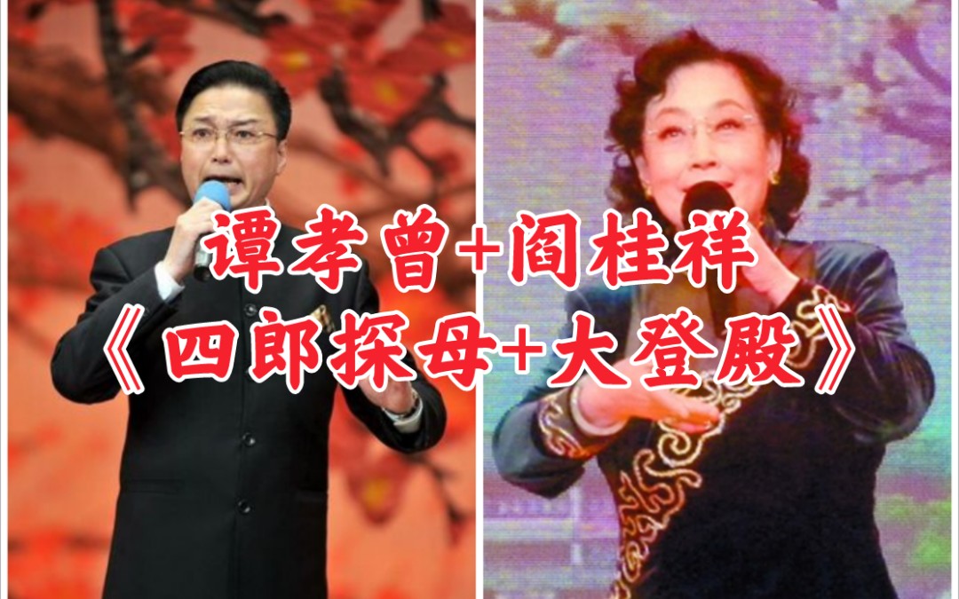 天使谭谭孝曾阎桂祥伉俪演唱四郎探母大登殿
