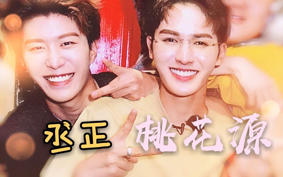 【丞正cp向/桃花源】花路之旅/青春的花路糖点混剪