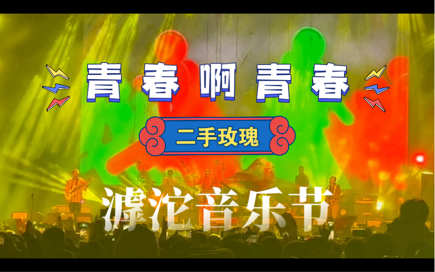 二手玫瑰 梁龙 青春啊青春 石家庄音乐节 演出的第三首歌