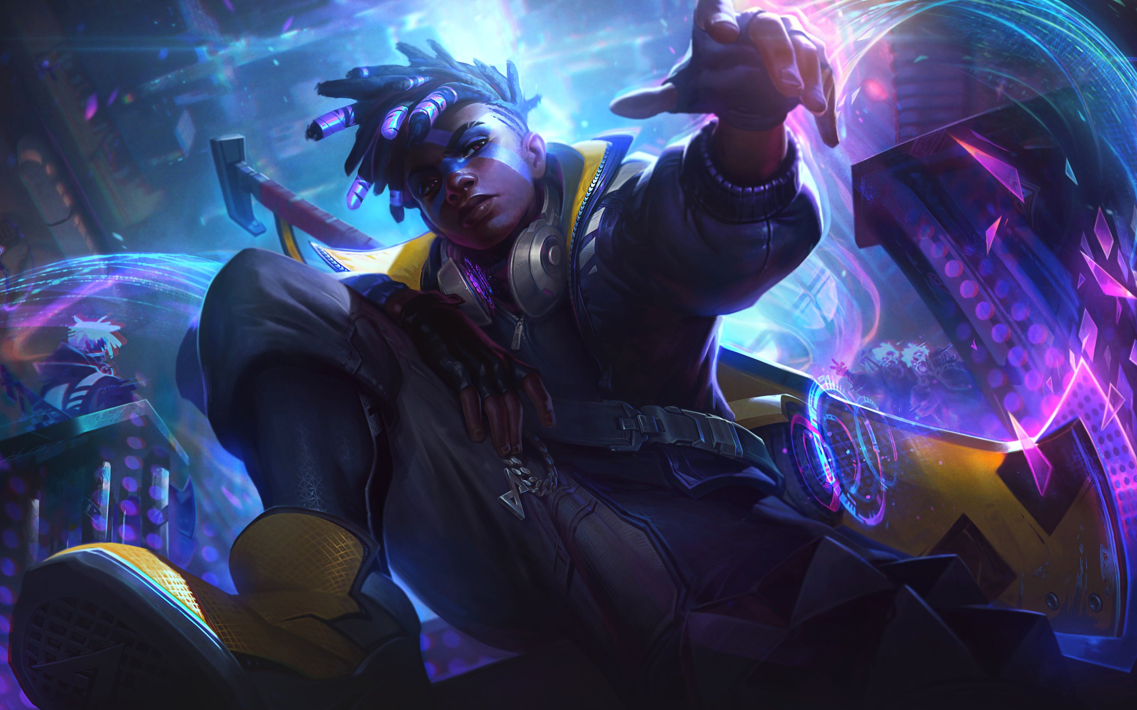 【lol/zbrush】真实伤害-艾克练习