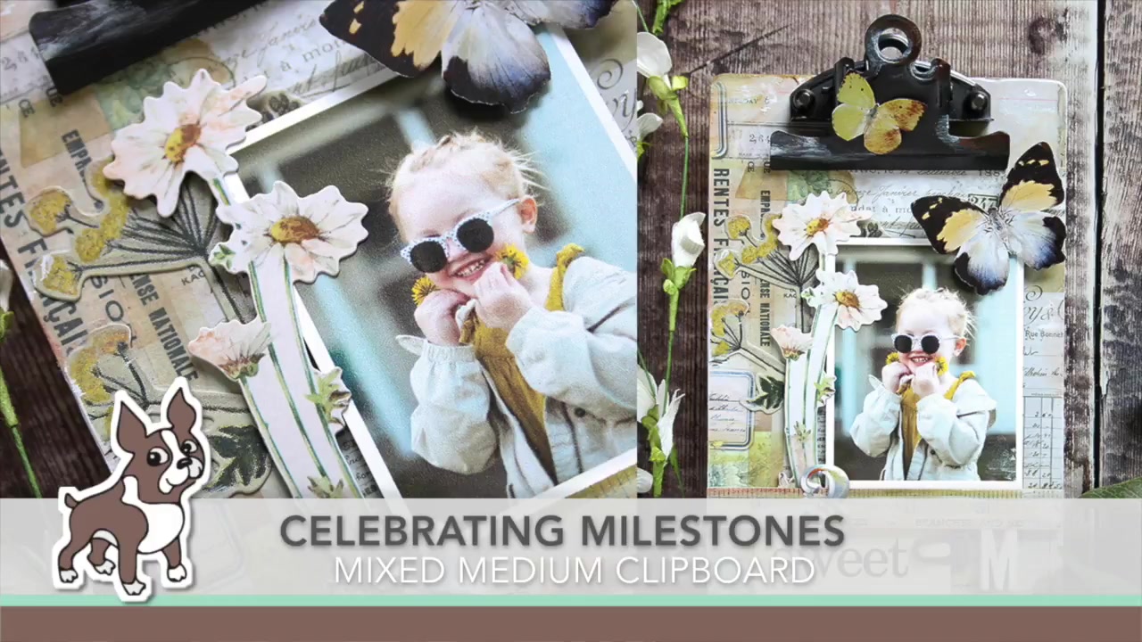 【Mixed Medium作品教程】Celebrating Milestones Mixed Medium with Shari Carroll哔哩哔哩bilibili