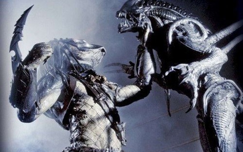 异形大战铁血战士铁血联手人类pk异形精彩片段