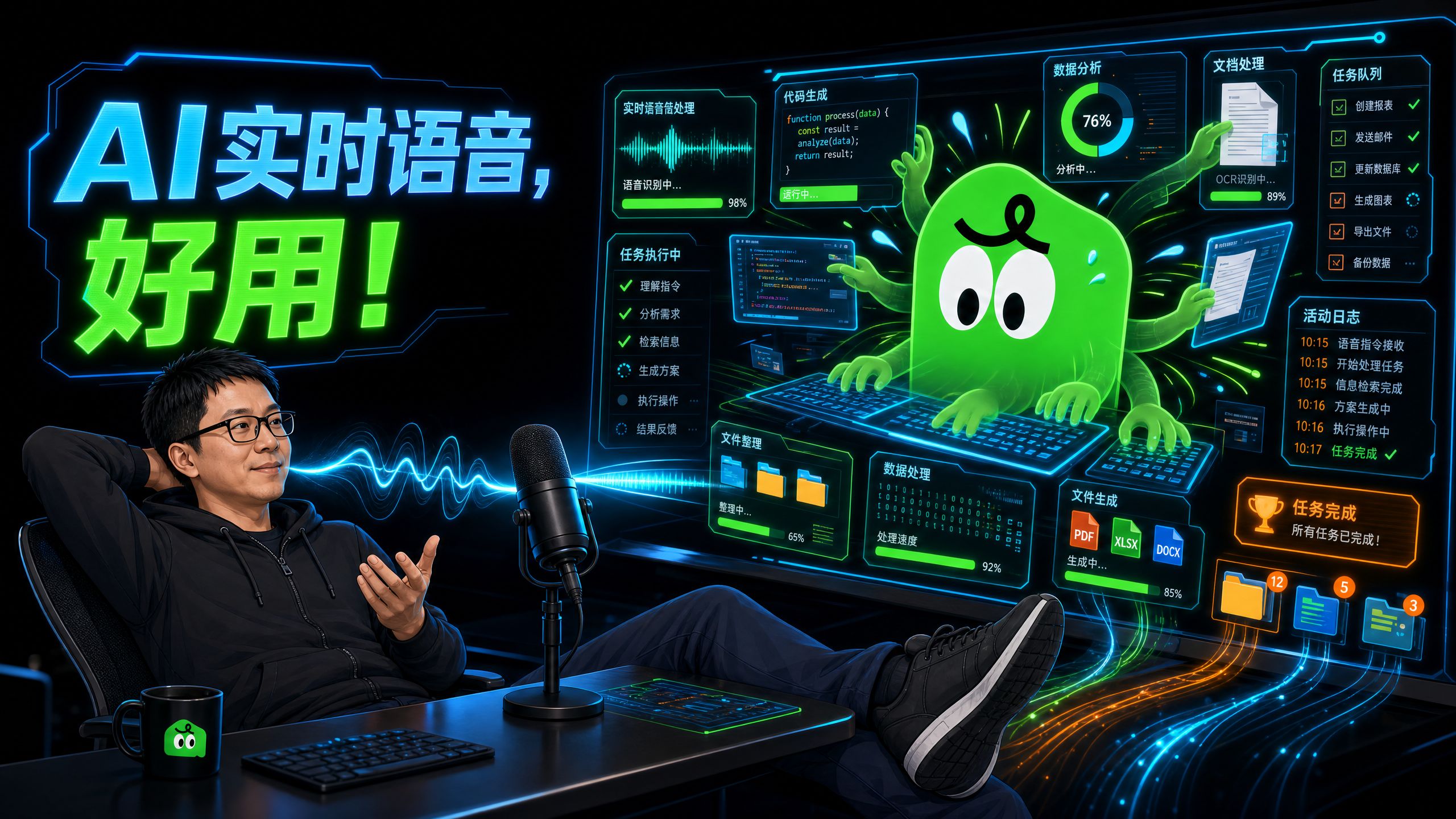 我终于体验到了《Her》里的AI？实时语音让AI像个人了