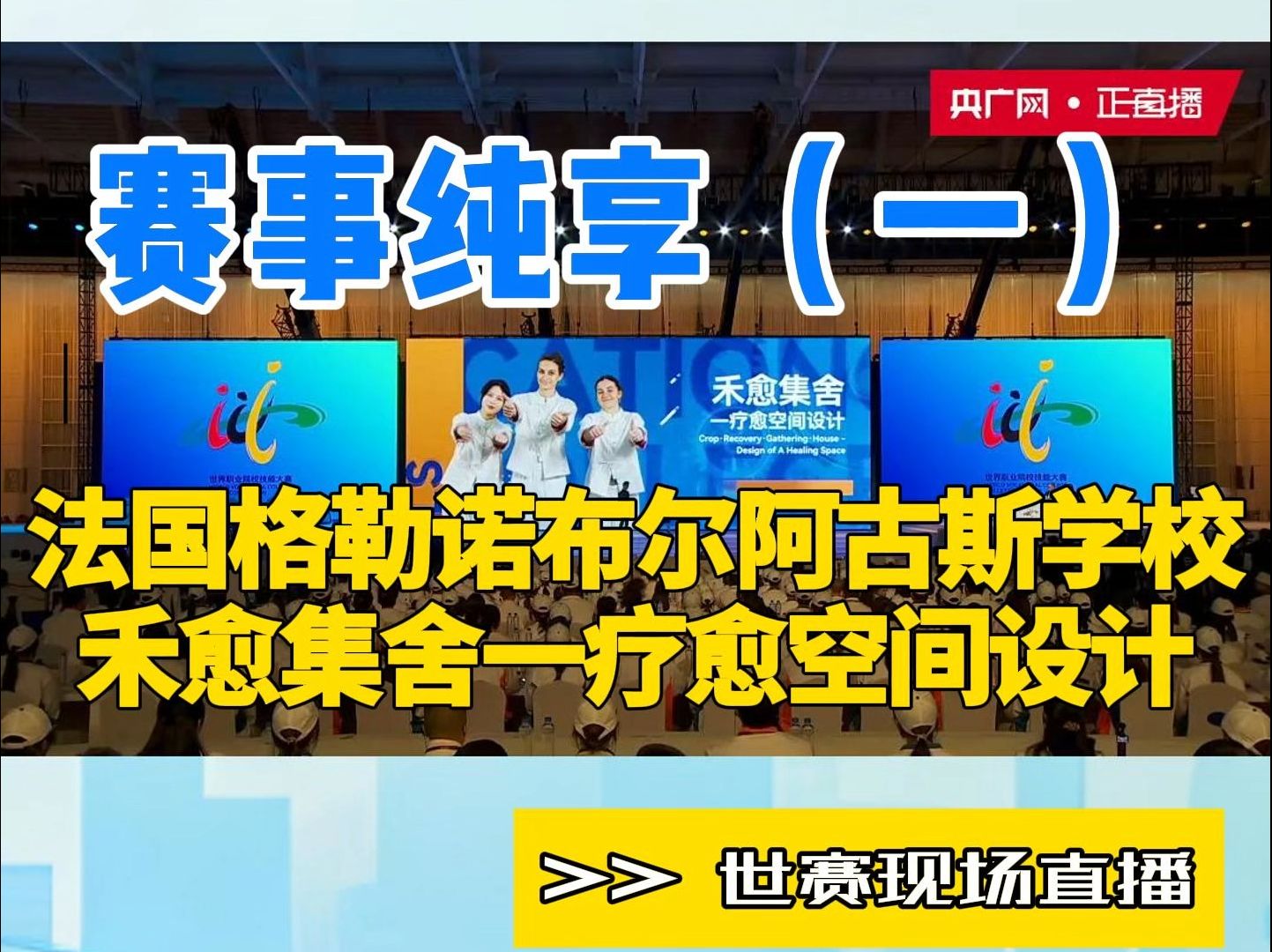 2024世界职业院校技能大赛冠军总决赛成绩重磅揭晓!赛事纯享(一)法国格勒诺布尔阿古斯学校:禾愈集舍一疗愈空间设计哔哩哔哩bilibili