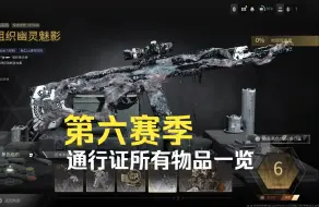 Download Video: 【第六赛季通行证】所有物品一览丨使命召唤20 & 战区