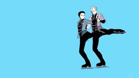 冰上的尤里手书 Yoi 師弟でendless Night 手描きトレス 哔哩哔哩 Bilibili