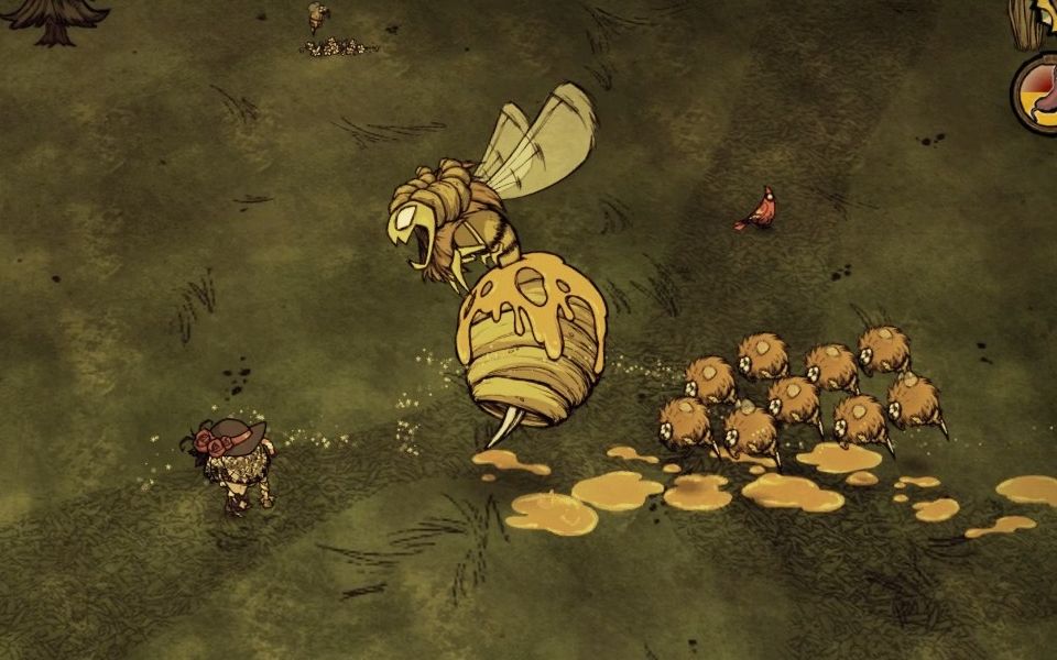 【饥荒】旺达走位蜂后(无排箫) 15分钟的鏖战