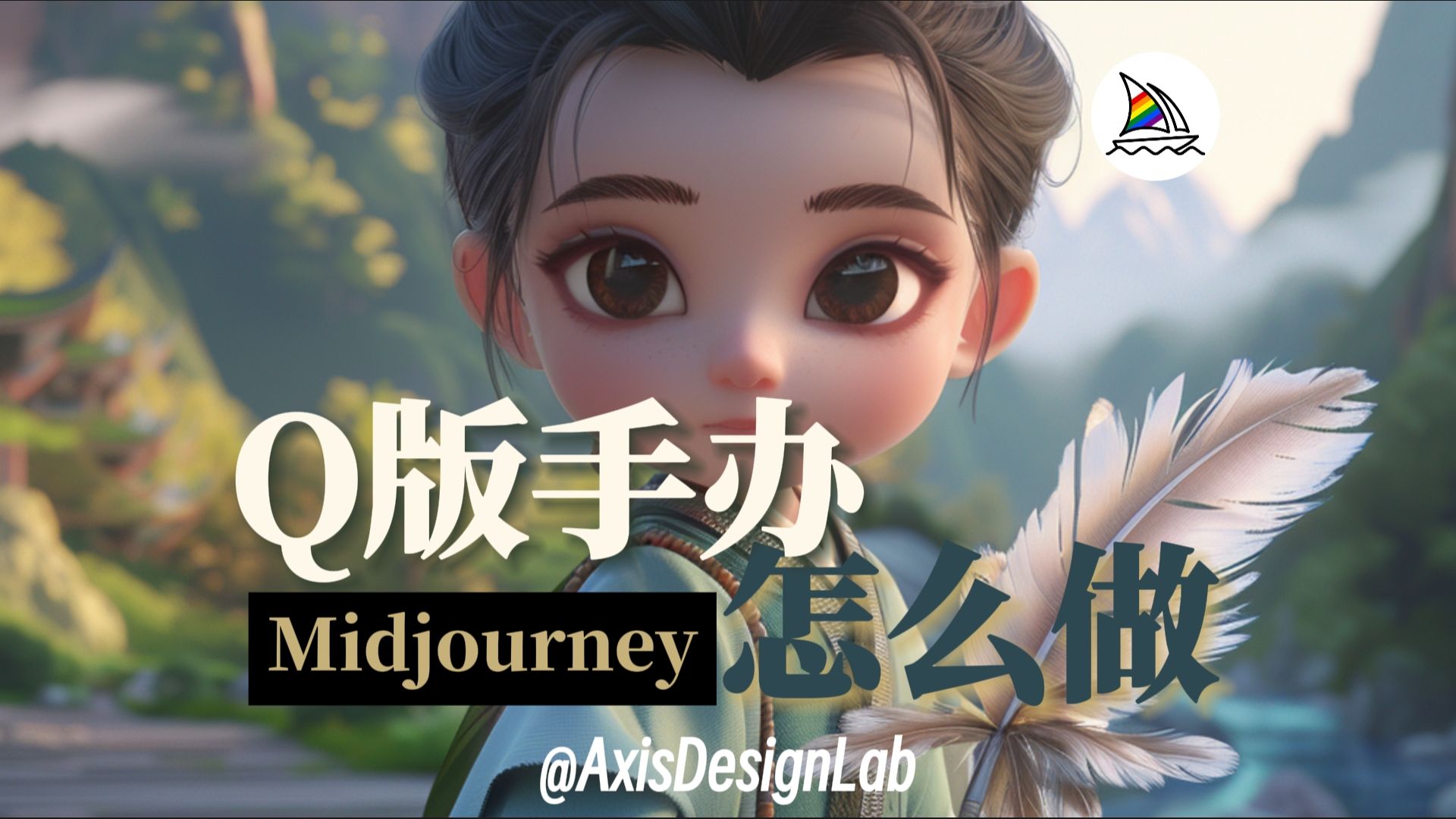 Q版古装手办 | Midjourney每日分享哔哩哔哩bilibili