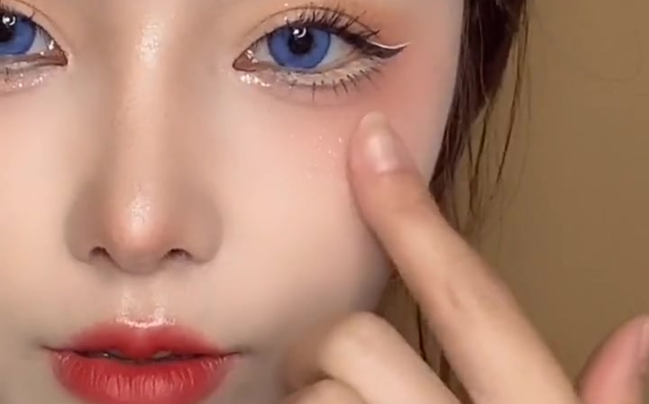 精神小妹改版 眼下至 大眼妆 美妆分享 卧蚕妆教程 眼睑下至