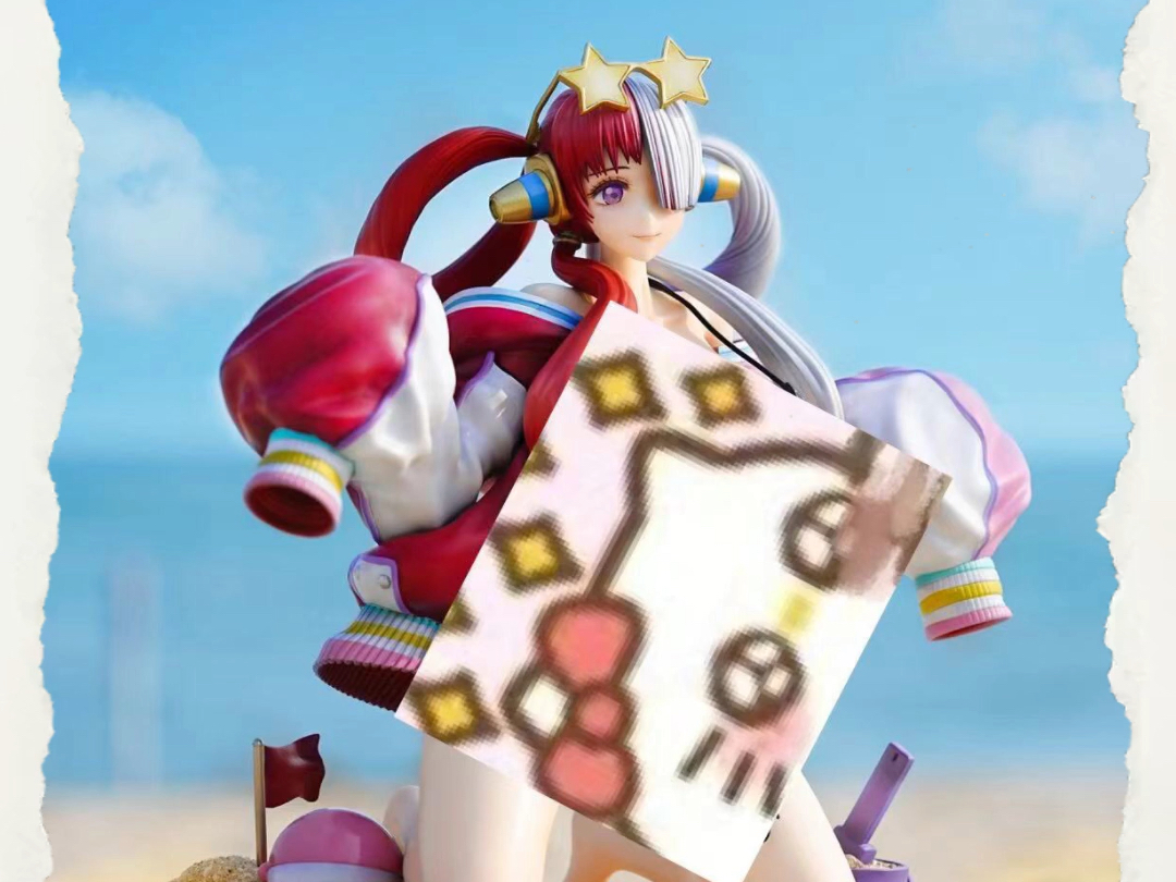 "欢迎来到乌塔的世界"团队:skt studio作品:海贼王泳装乌塔尺寸:高22