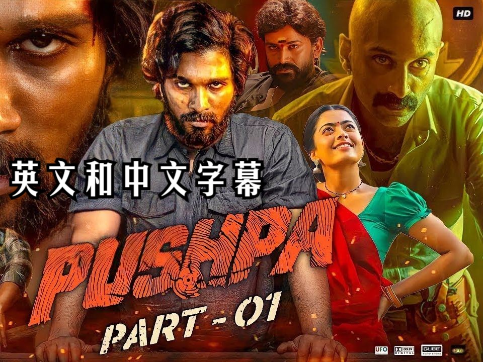 [图]印度电影 Pushpa.Raj the Rise Star 印度语电影，带英文和中文字幕