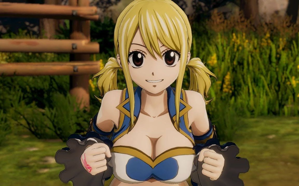 妖精的尾巴新演示与美少女露西一起探险
