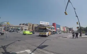 Download Video: fordham plaza bronx  骑行回家路过动物园gopro拍摄