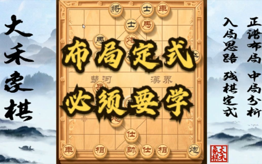 如何才能下好象棋?布局定式要学好,这点真的很重要哔哩哔哩bilibili技巧