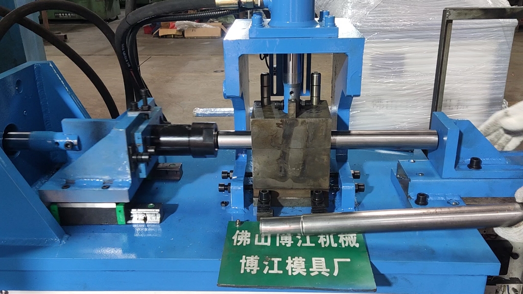 半自动缩管机 管头一次成型机 圆管缩口对接