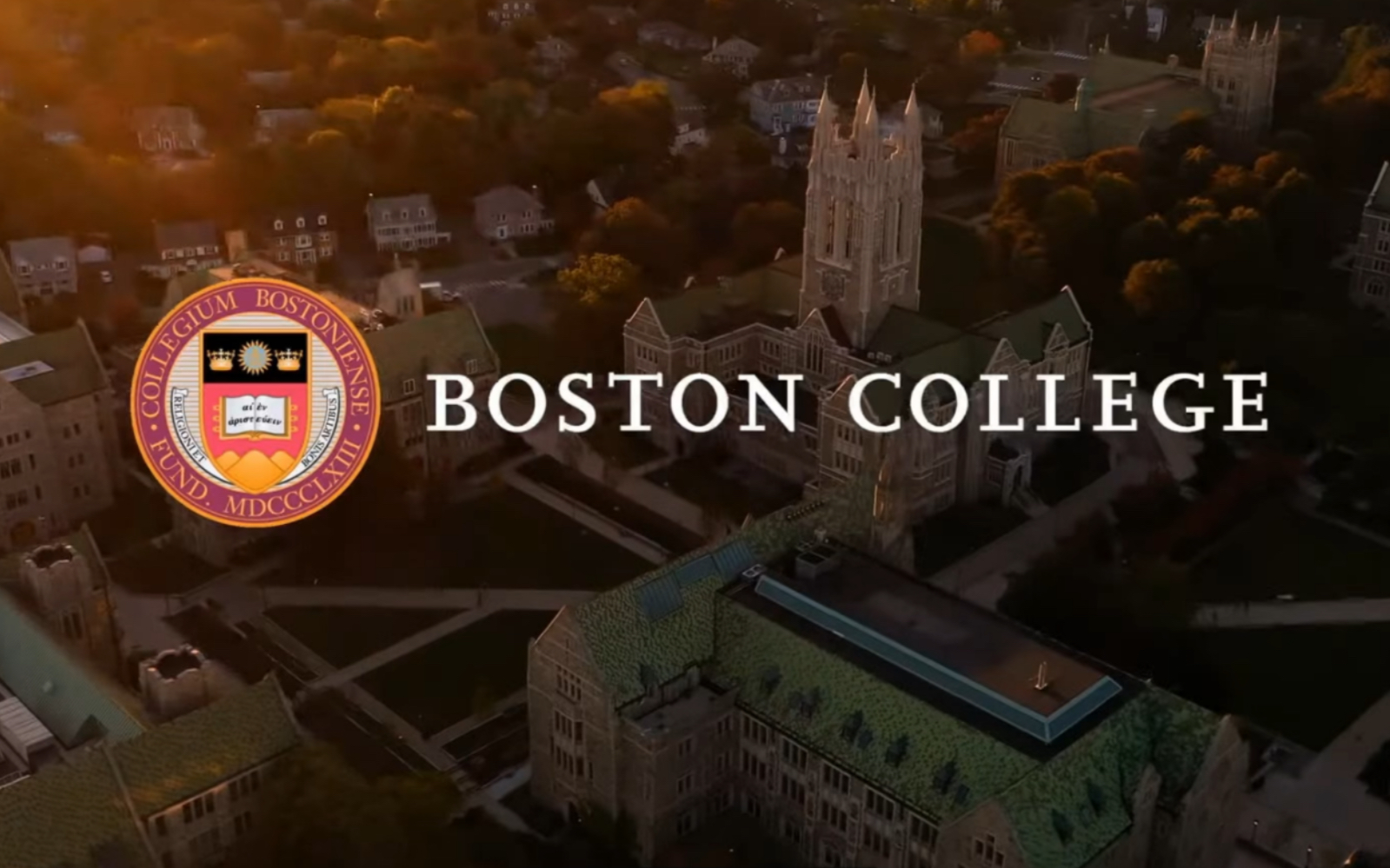 波士顿学院 Boston College哔哩哔哩bilibili