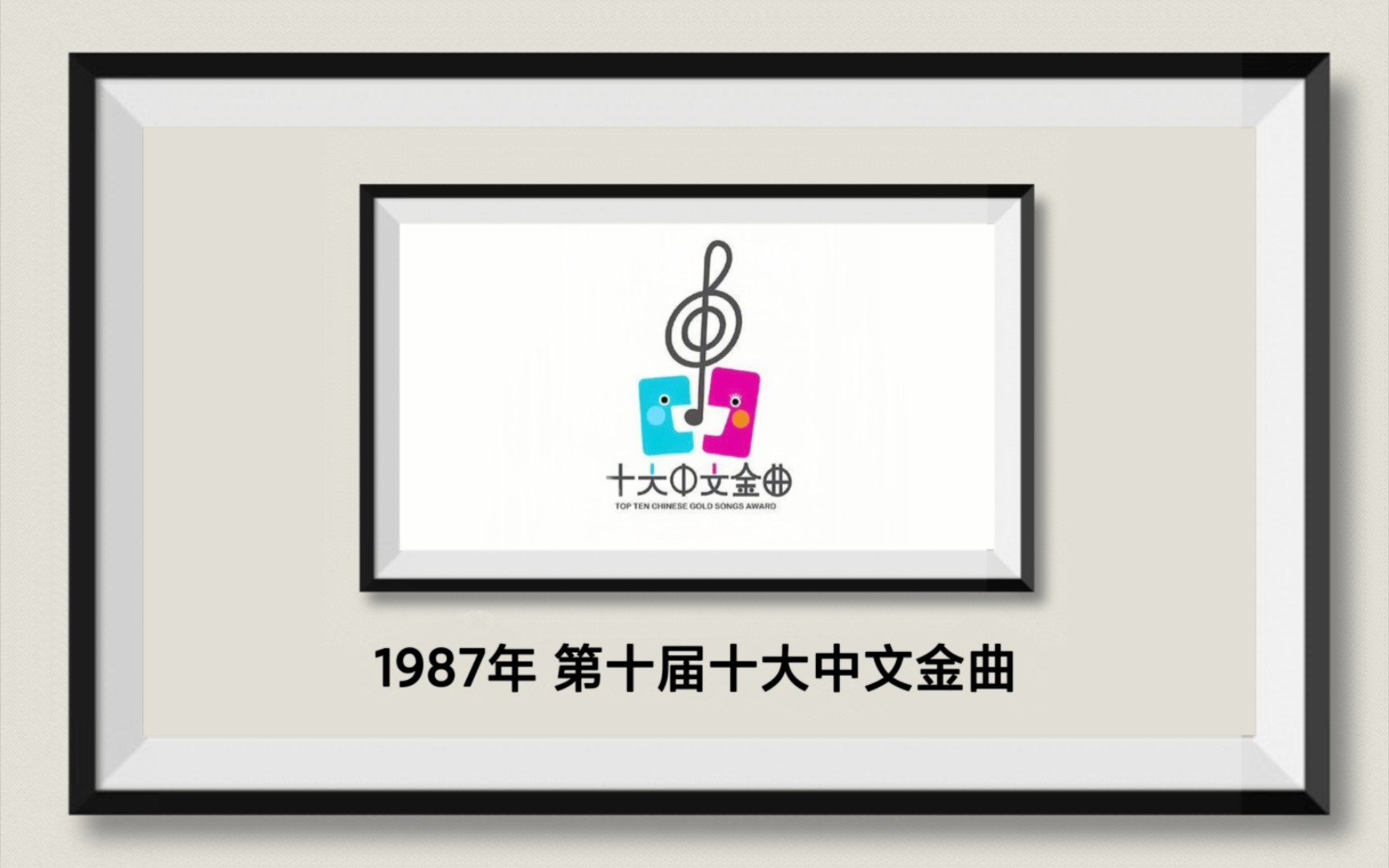 [图]【历届香港十大中文金曲】1987年 第十届十大中文金曲｜得奖金曲