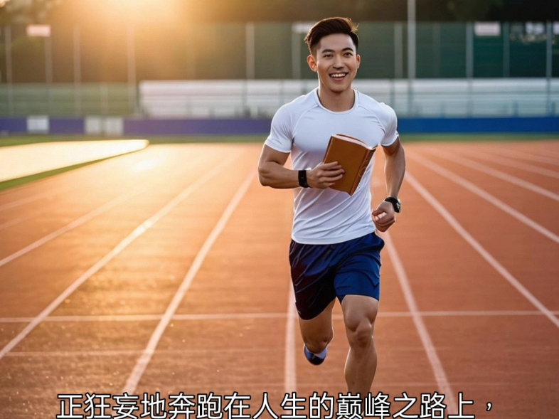 跑道上的奔跑者