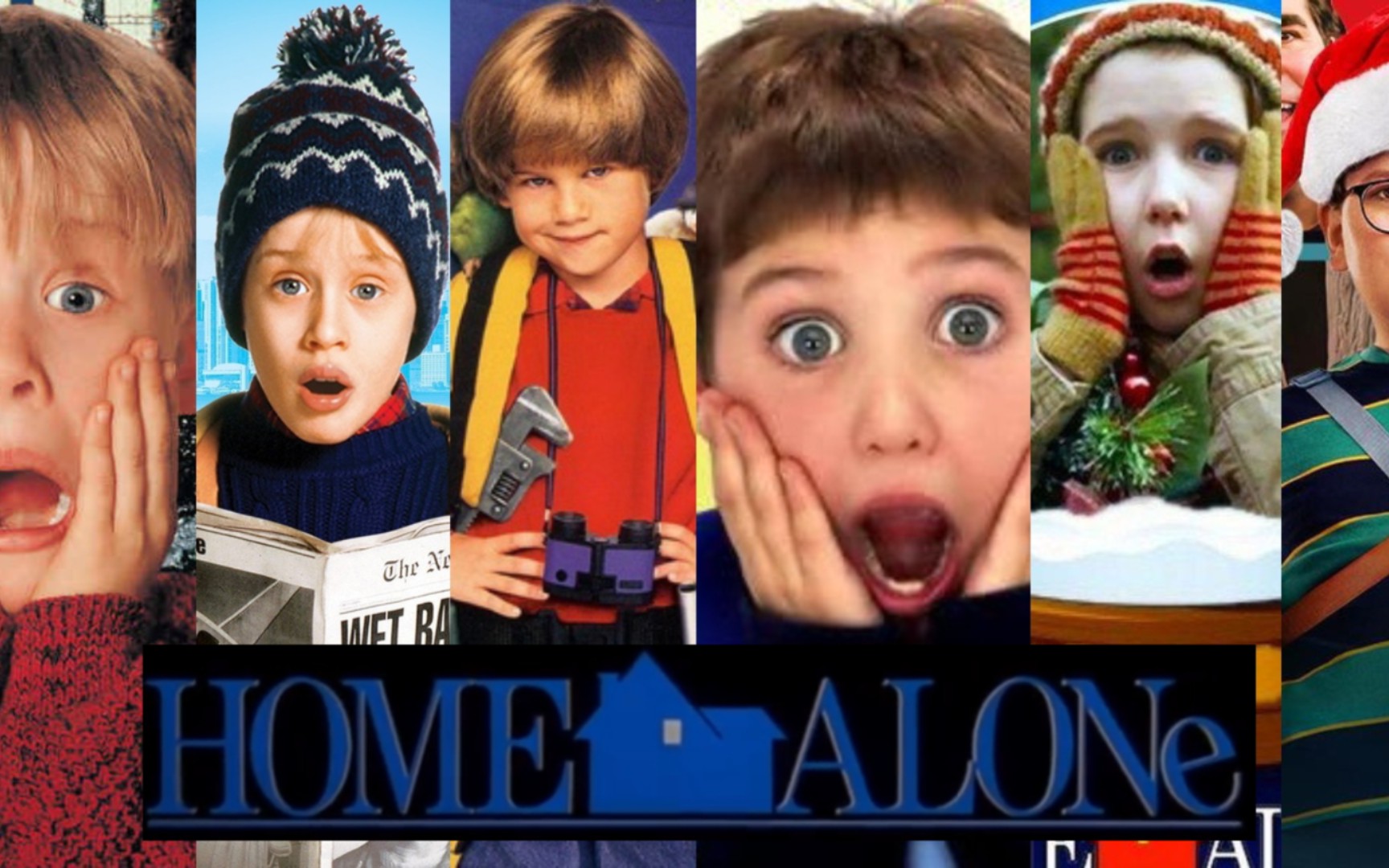 童年回忆!小鬼当家1～6部窃贼中计/受伤合集