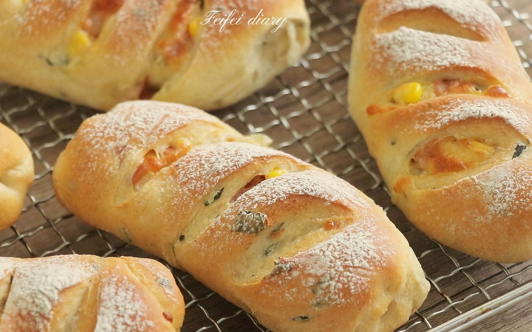 杂蔬火腿芝士面包怎么做_杂蔬火腿芝士面包的做法_豆果美食