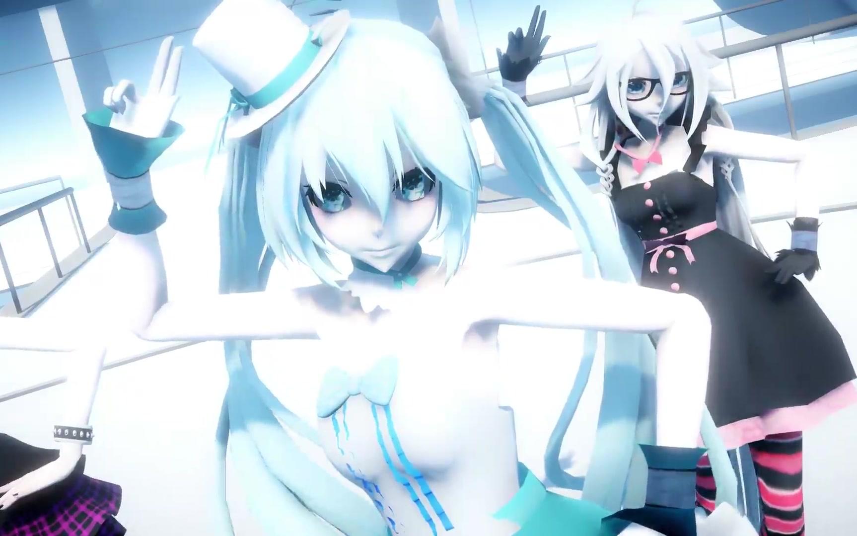 [图]【MIKU&IA&DEFOKO MMD 】何度でも仆は歌を止めない 无论几回 我都不会停止歌唱