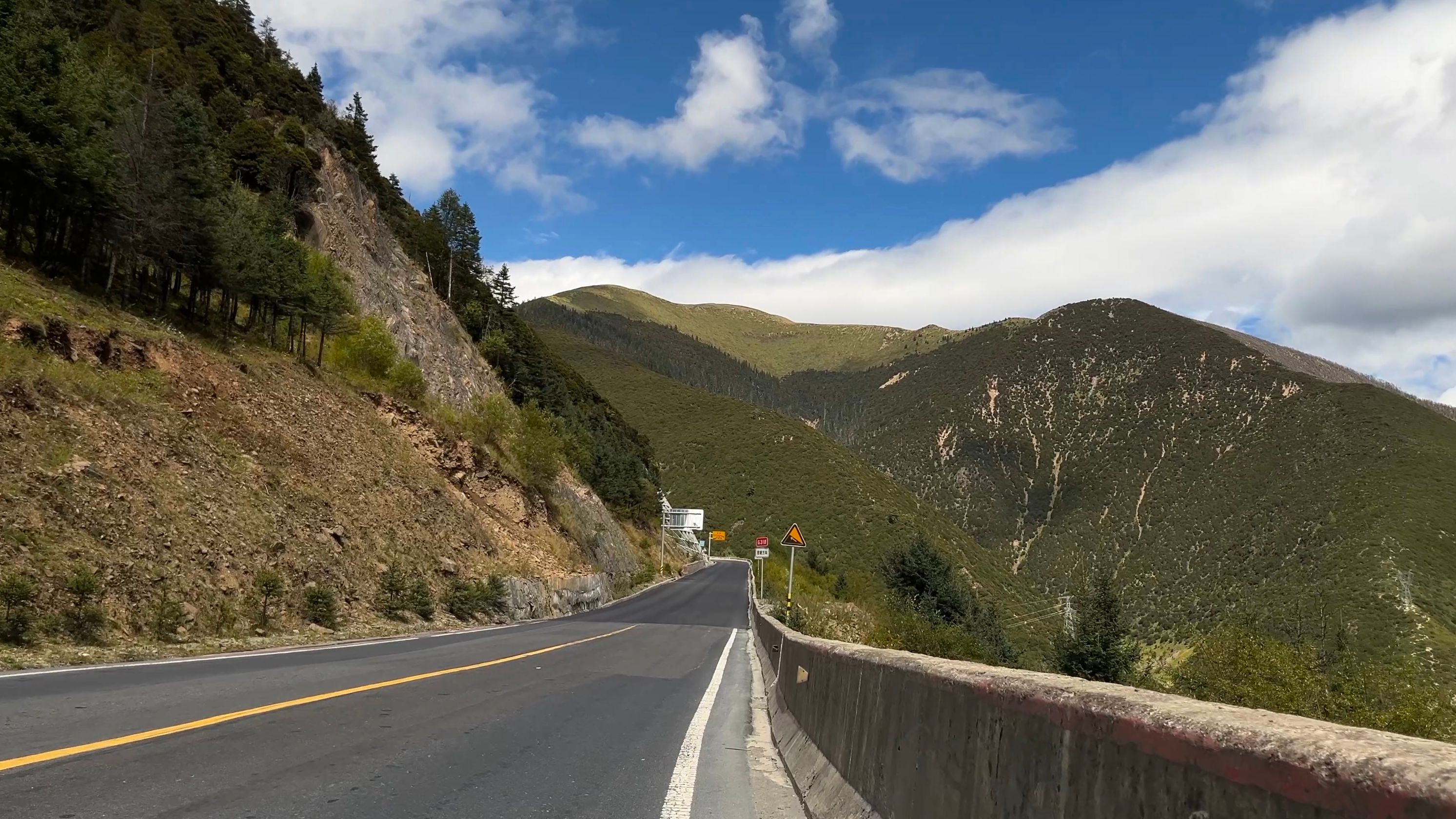 s3ep1306 骑行 四川省 甘孜 g318 3012 海拔 3786米 雅江 剪子弯山