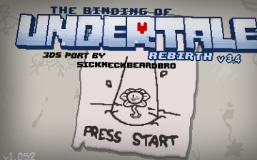 [图]【Undertale】3ds版以撒的结合，以UT的方式打开 MOD