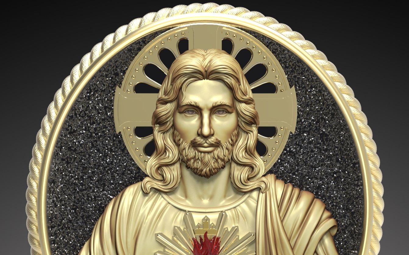 耶稣浮雕案例zbrush雕刻演示