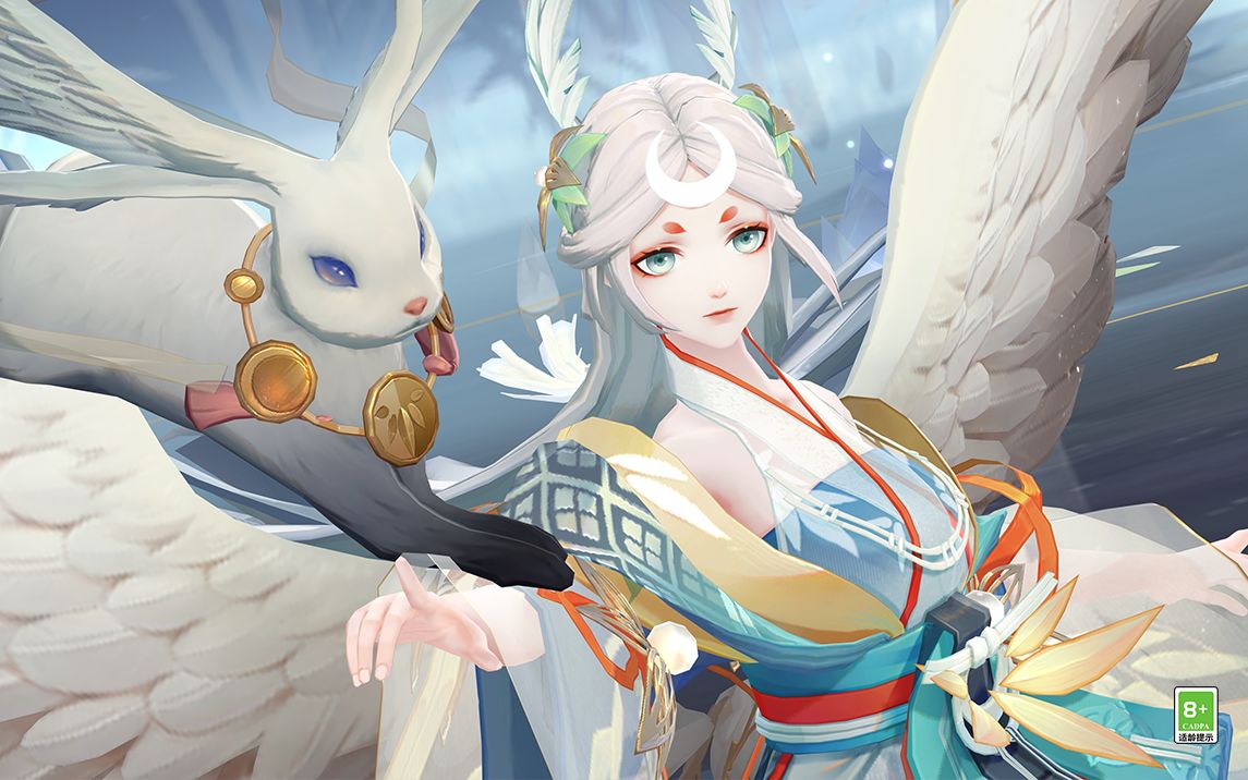 [图]《阴阳师》式神鉴赏 | 因幡辉夜姬（CV：竹达彩奈）