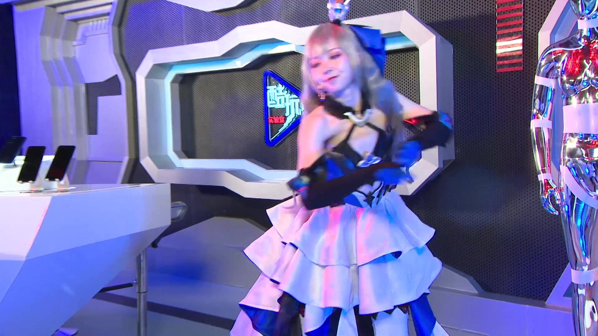 荣耀play4系列cosplay小姐姐魔力舞蹈