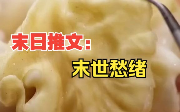 末日小说末世愁绪哔哩哔哩bilibili