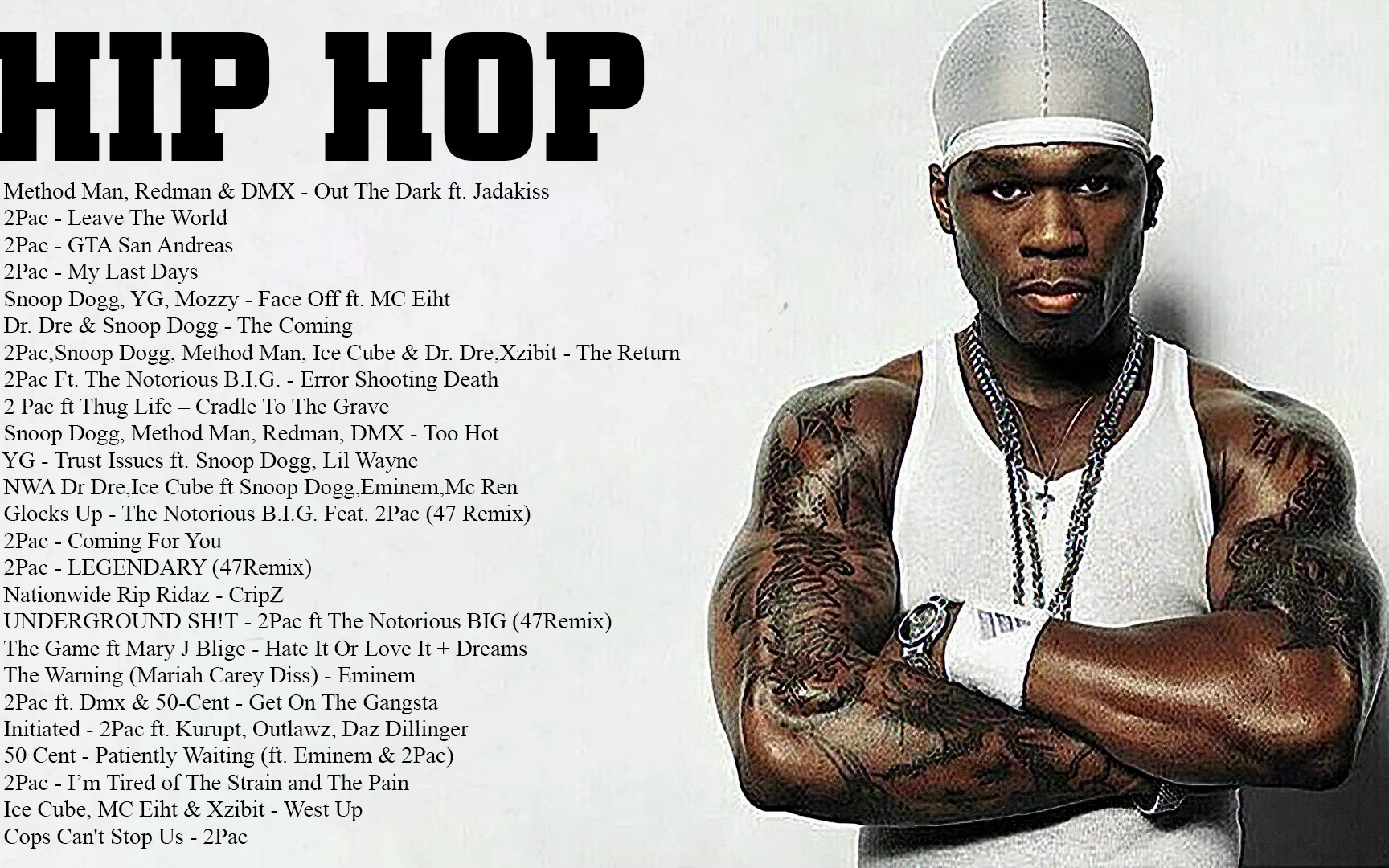 嘻哈 说唱 | 90s OLD SHOOL HIP HOP MIX|DMX Lil Jon Snoop Dogg 50 Cent Noto哔哩哔哩bilibili