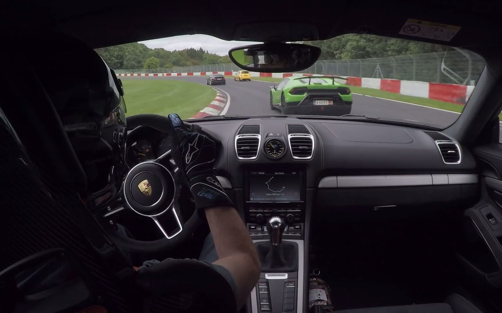 porsche gt4 & lamborghini huracan performante nordschleife_哔哩