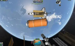 下载视频: KSP：这次航天任务差点把空间站弄炸了！