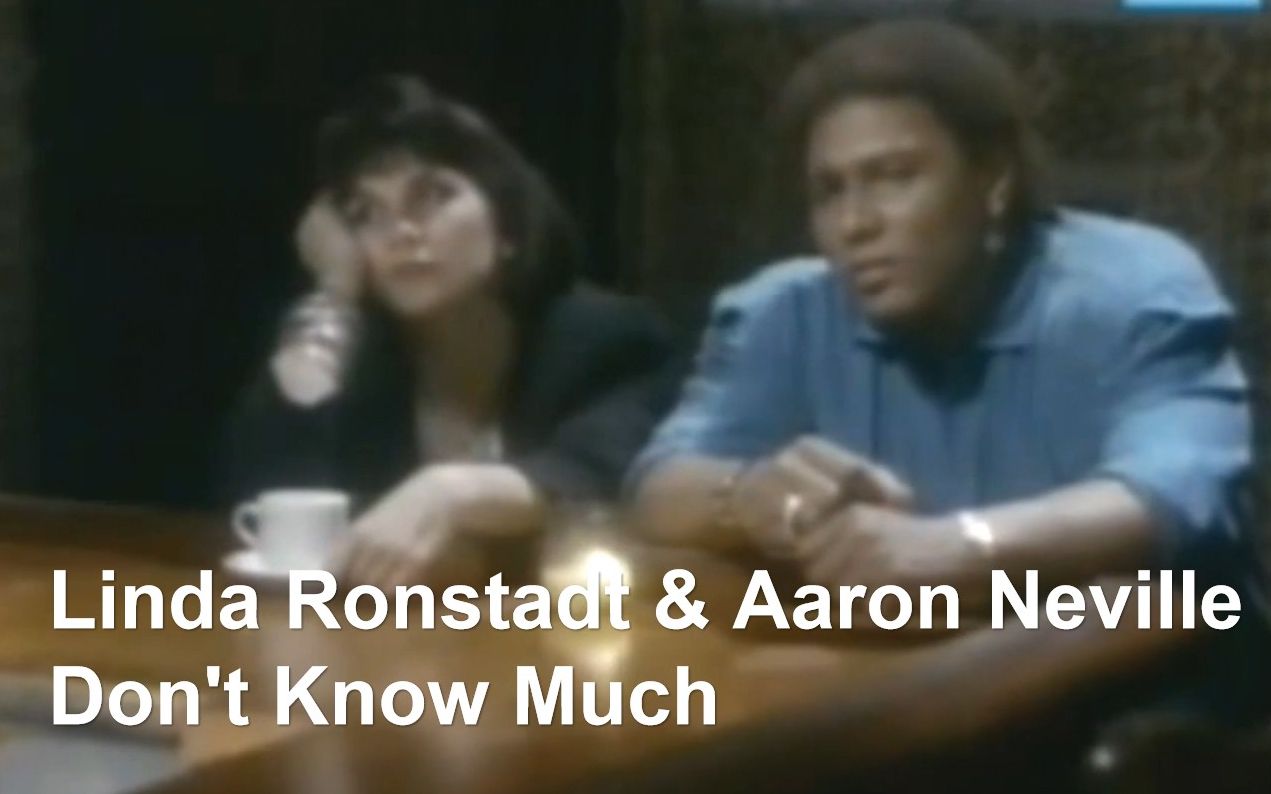 [图]【高清修复MV】Aaron Neville & Linda Ronstadt - Don't Know Much