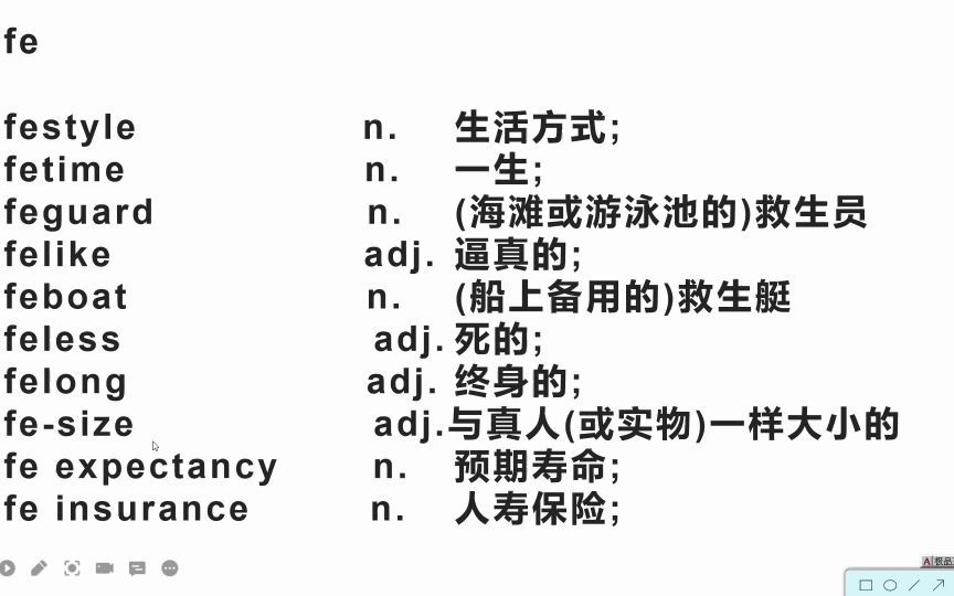 life的合成词英语单词的扩充有效方法哔哩哔哩bilibili