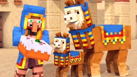 Minecraft 商人与羊驼的流浪之旅 哔哩哔哩 Bilibili