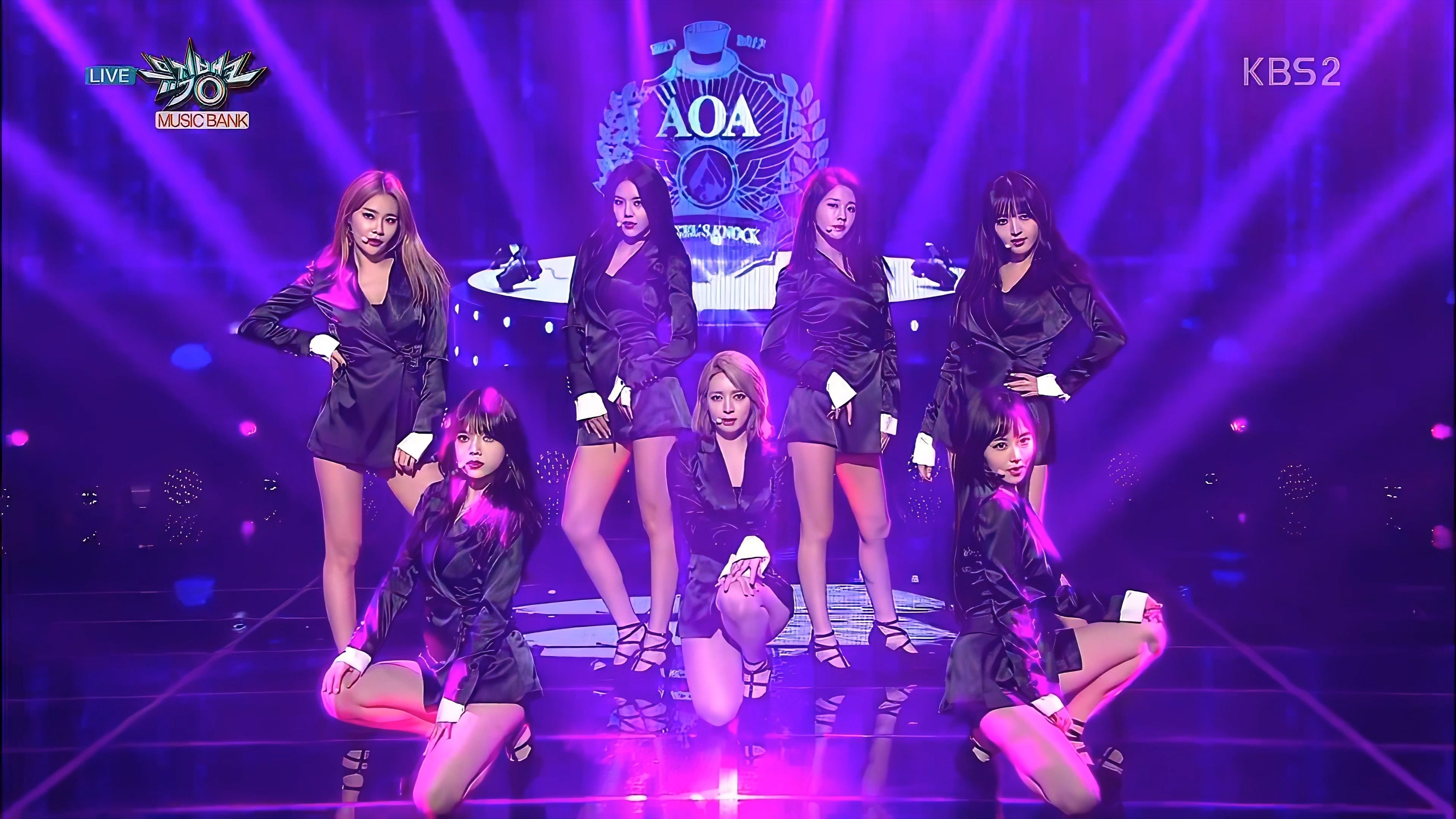 【4k修复】aoa - bing bing 170106 kbs music