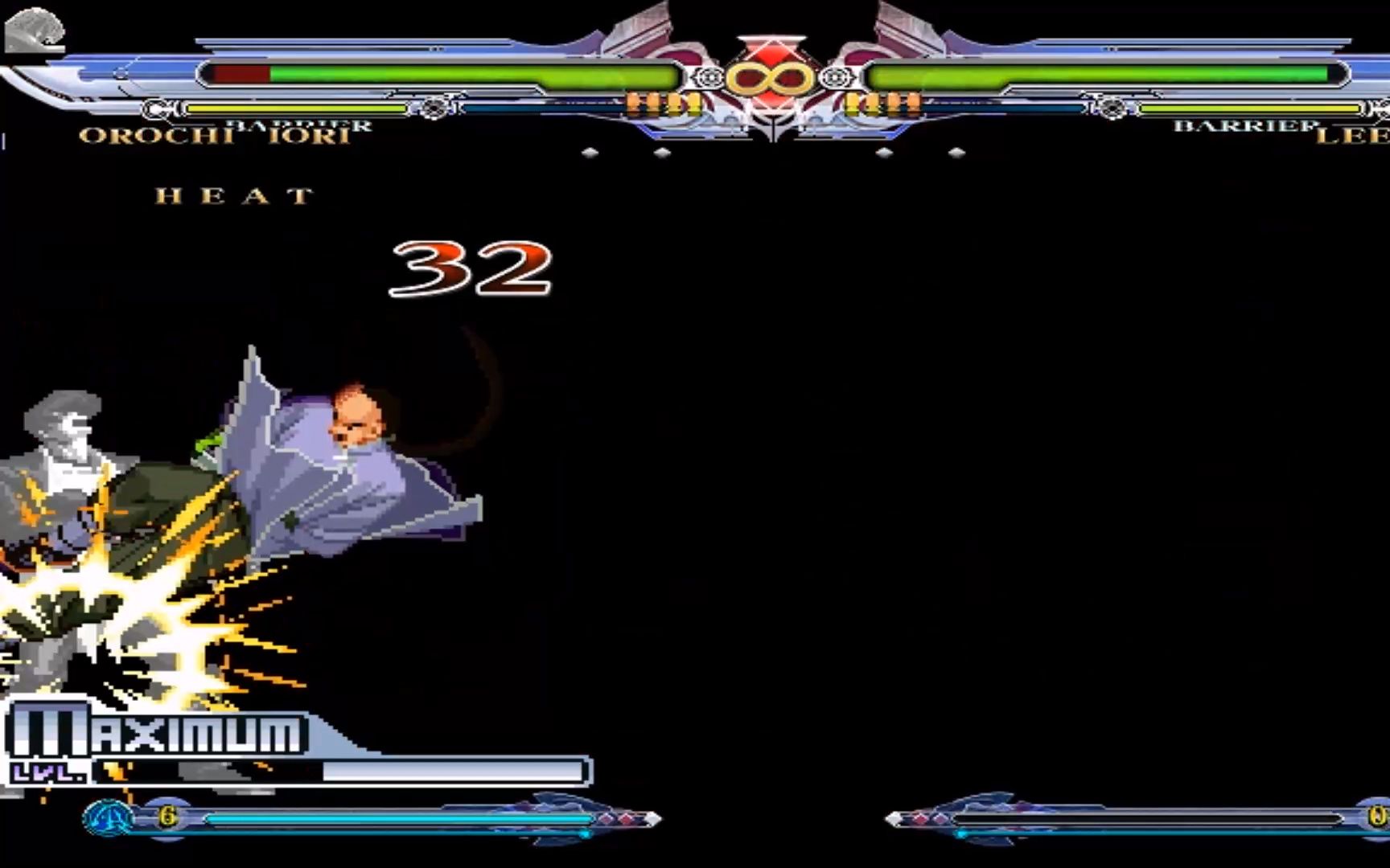 拳皇mugen:黄飞鸿的佛山无影脚都不行了?八神的大招猛如虎